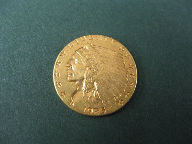 1925 D U S 2 50 Indian Head Gold 14fb44