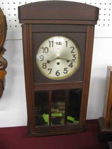 Junghans Mahogany Wall Clock deco 14fb6b