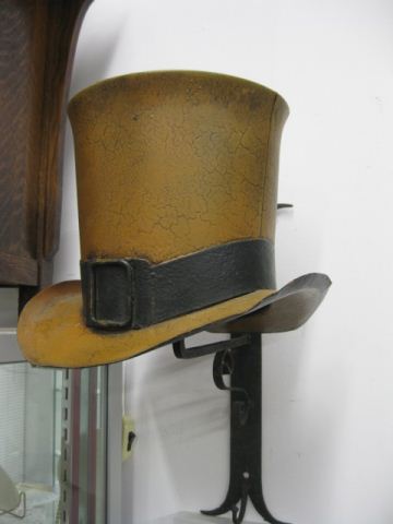 Cast Iron Top Hat Trade Sign figural.