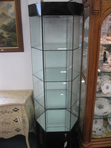 Glass Display Cabinet glass shelves