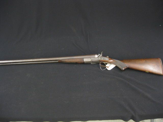 Engraved Shotgun double barrel 14fb9f