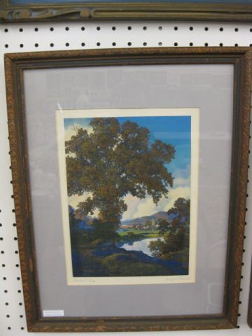 Maxfield Parrish Print ''Peaceful