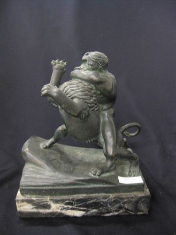 Deco Bronze of David & the Lion