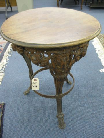 Victorian English Pub Table cast