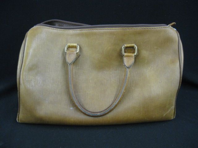 Italian Leather Handbag signed 14fc54