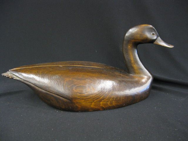 C. Hargraves Carved Wooden Duck