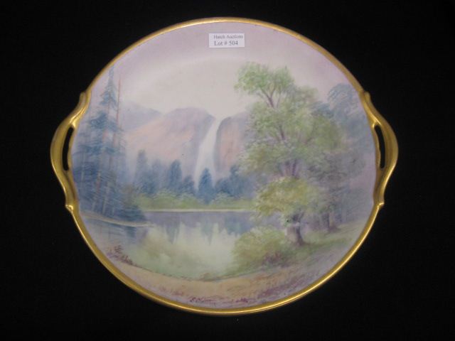 Pickard Handpainted China Cake 14fc68