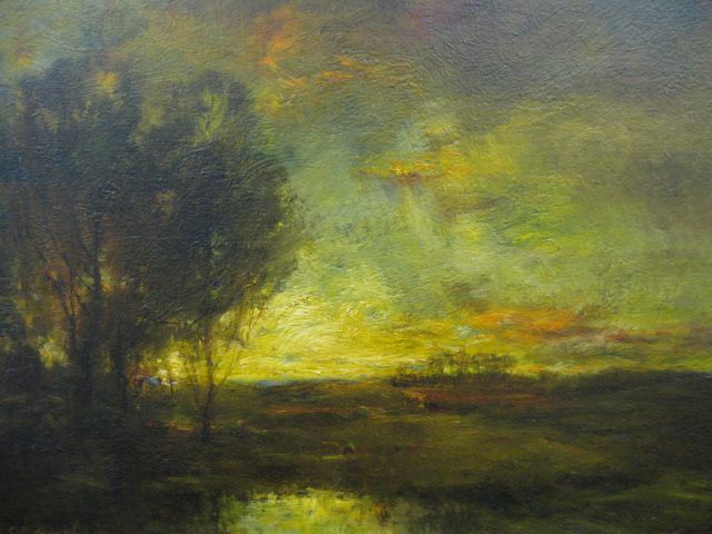 Charles P. Appel Oil sunset landscape