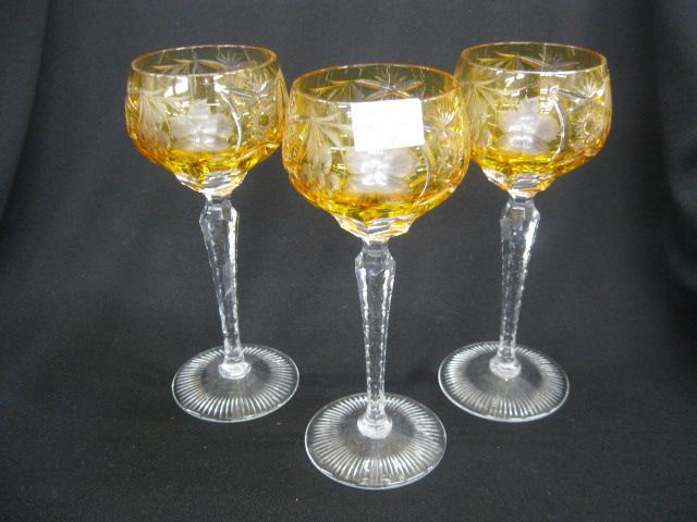 Set of 8 Golden Topaz Cut to Clear 14fca3