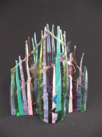 Marilyn Catlow Art Glass Sculpture 14fcb1