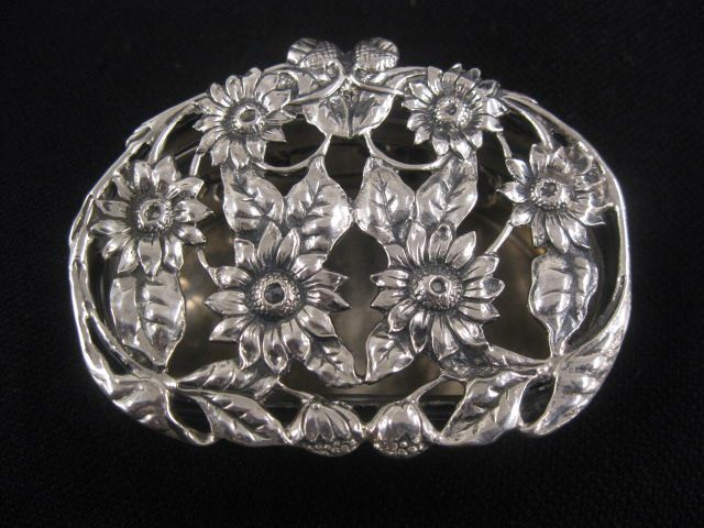 English Sterling Silver Box elaborate