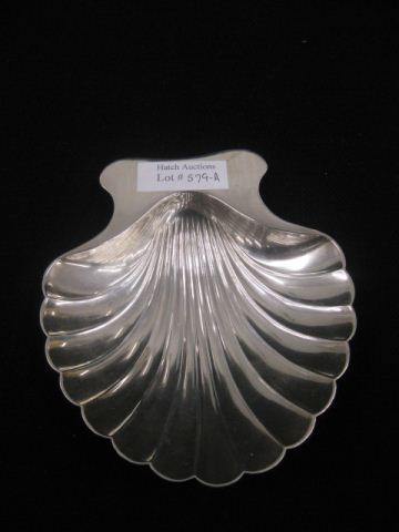 Tiffany Sterling Silver Shell Dish