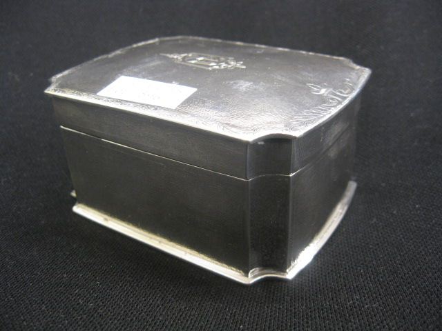 Chinese Silver Box handhammered 14fcd9