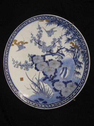 Japanese Imari Porcelain Charger 14fce0