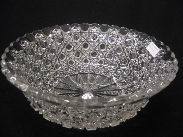 Cut Glass Bowl Russian pattern 14fd0b