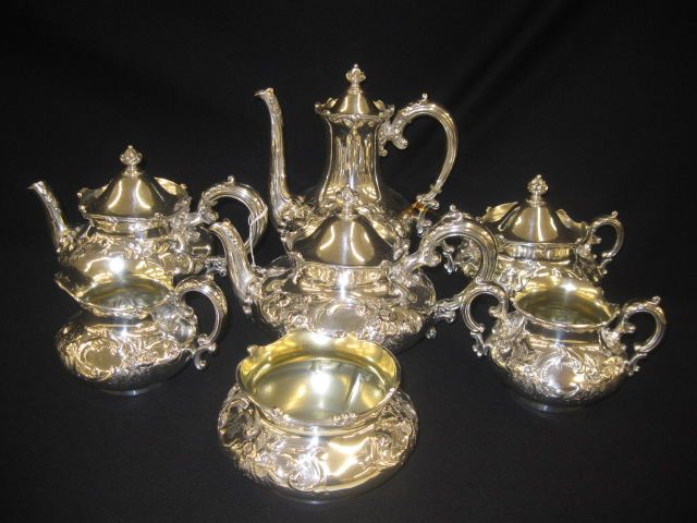 7 pc.Wilcox Victorian Tea & Coffee