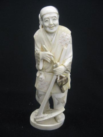 Chinese Carved Ivory Figurine of 14fd34