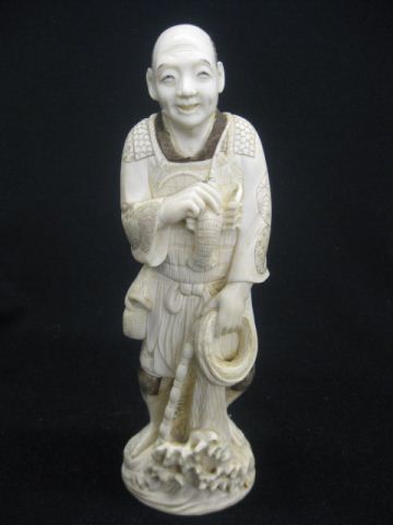 Chinese Carved Ivory Figurine of 14fd35