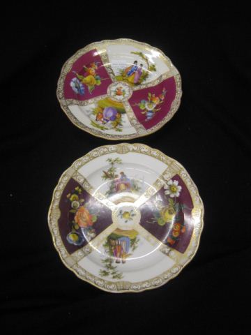 Pair of Meissen Handpainted Porcelain 14fd84