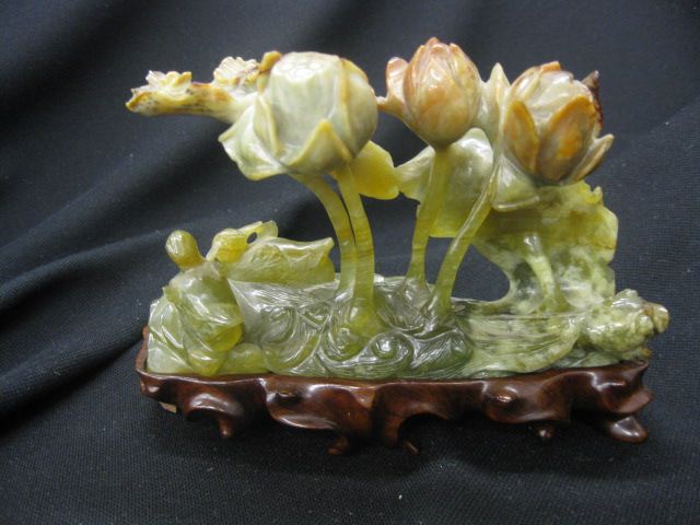 Chinese Carved Jade Figurinewith 14fdbb