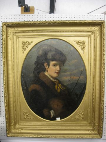 Portrait of Andelina Patti Oil