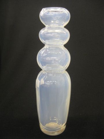 Murano Art Glass Vase opalescent 14fe0c