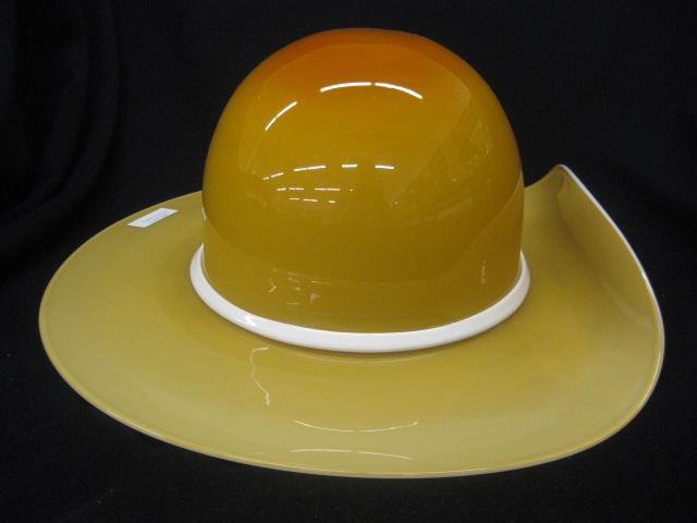 Venini Studio Art Glass Hat cowboy 14fe0e