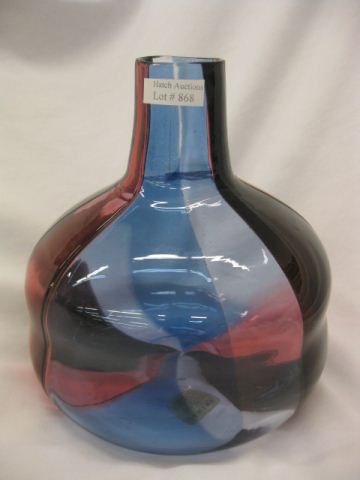 Venini Art Glass Vase multi-color