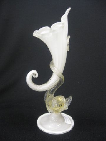 Venetian Art Glass Figural Vase