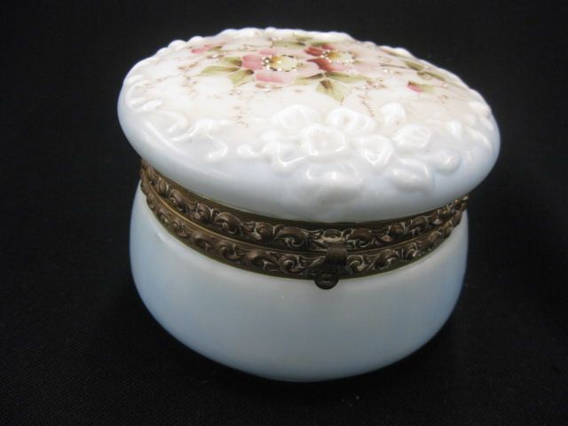 Wavecrest Art Glass Dresser Box