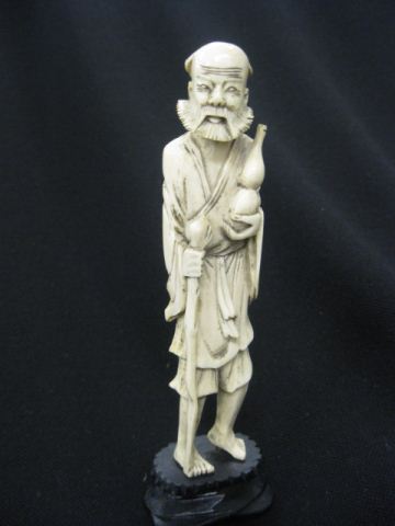 Chinese Carved Ivory Figurine of