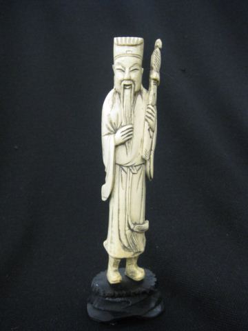 Chinese Carved Ivory Figurine of