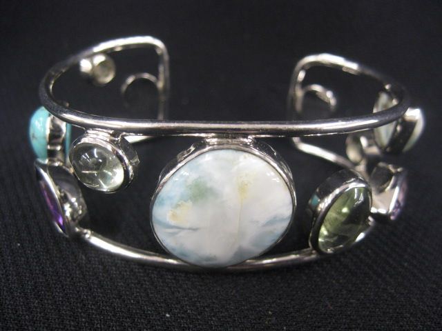 Gemstone Cuff Bracelet includes 14fe5a