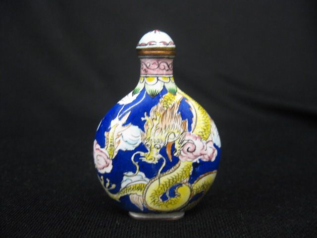 Chinese Peking Enamel Snuff Bottle 14fe59