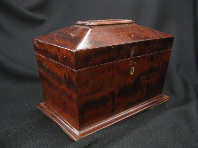 19th Century Rosewood Tea Caddy 14fe79