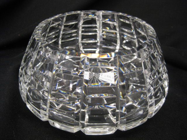 Waterford Cut Crystal Bowl panel 14fe92