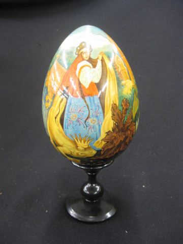 Russian Lacquerware Egg fairy tale