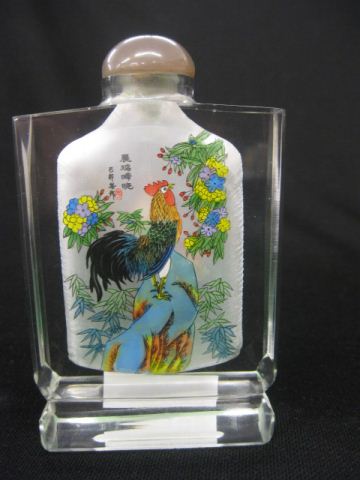 Chinese Crystal Snuff Bottle reverse 14feaf