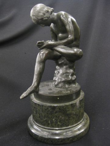 19th Century Bronze of a Boyremoving