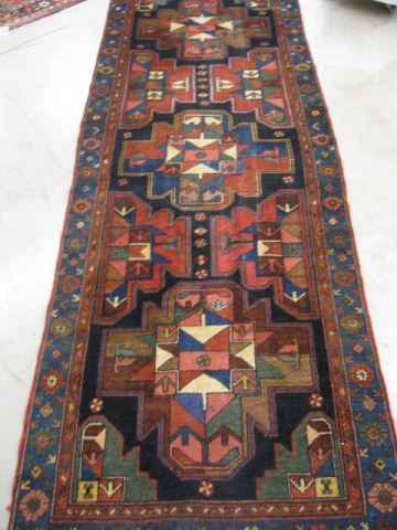 Heriz Persian Handmade Runner deep 14feb5