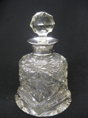 Sterling Silver & Cut Crystal Perfume