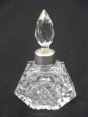 Sterling Silver & Cut Crystal Perfume