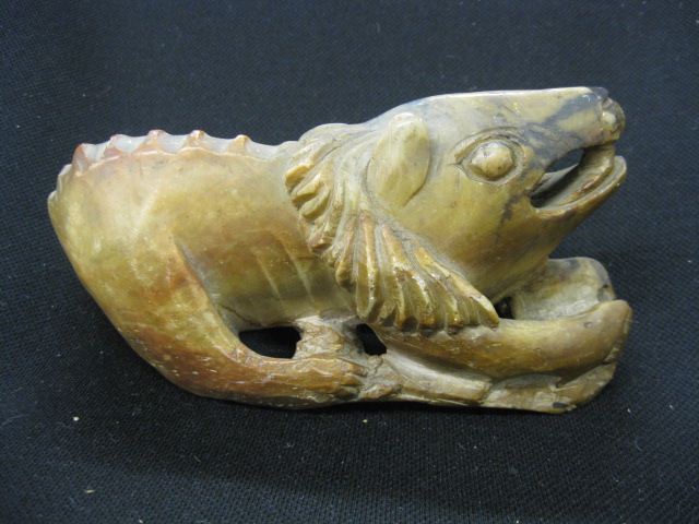 Chinese Carved Soapstone Figurine 14ff24