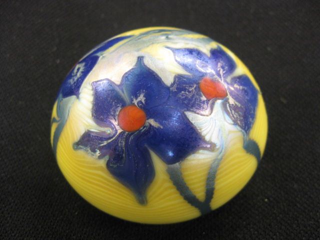 Orient Flume Art Glass Paperweight 14ff37