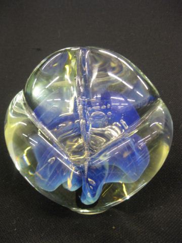 Eickholt Art Glass Paperweight 14ff3a