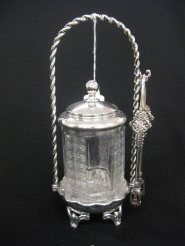 James Tufts Victorian Silverplate Pickle