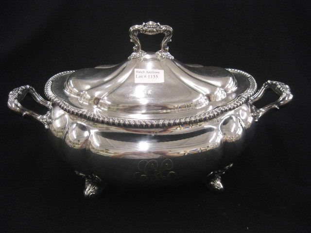 Gorham Silverplate Tureen footed 14ff5b