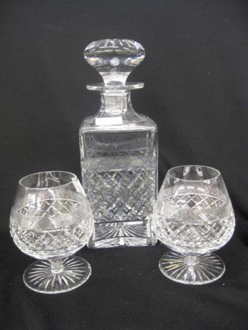 Cartier Cut Crystal Decanter and 14ff82
