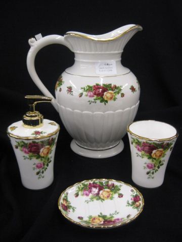 4 pc. Royal Albert ''Old Country