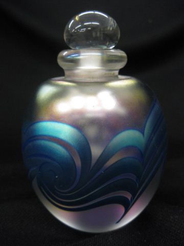 Eickholt Art Glass Perfume Bottle